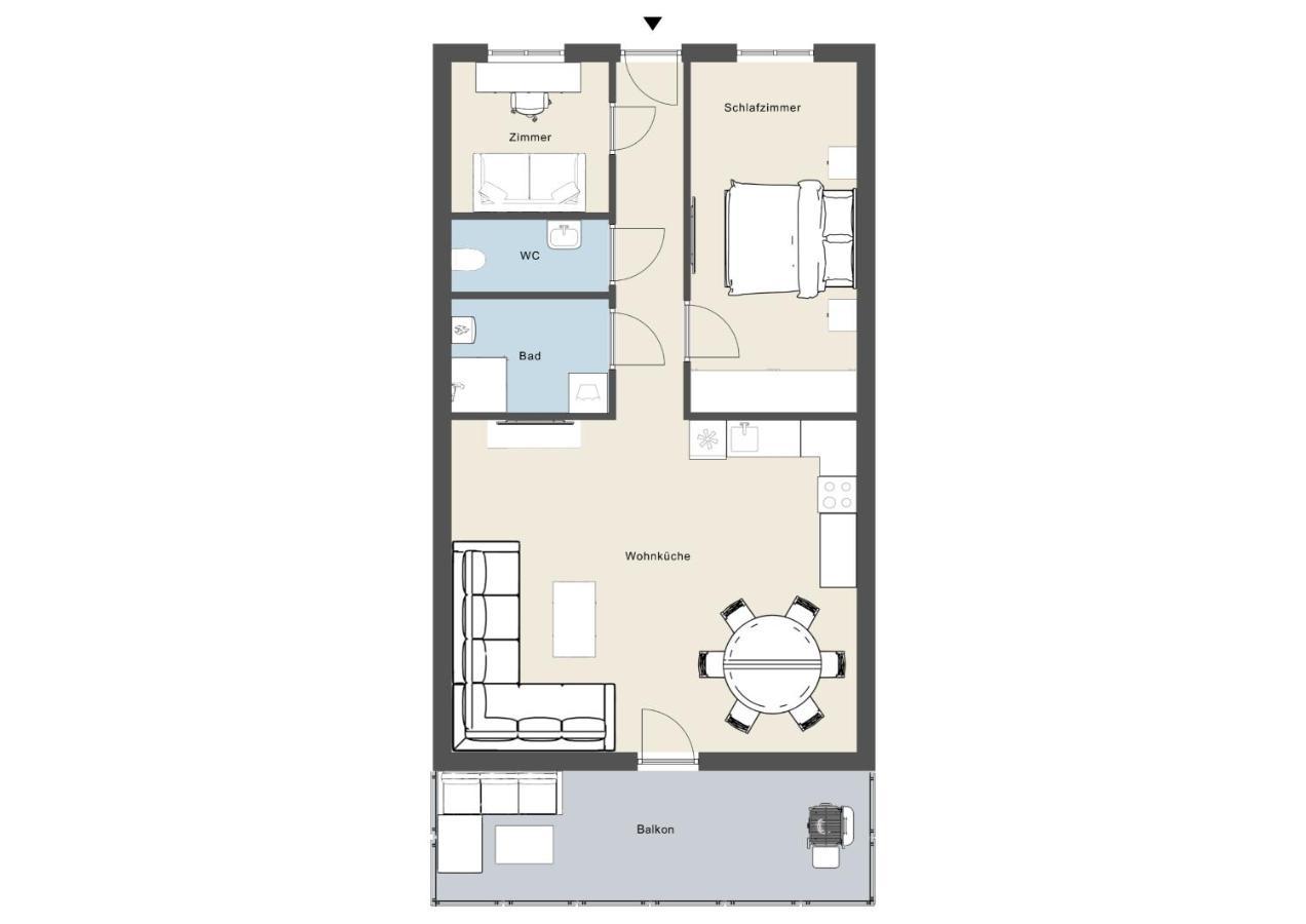 Lake View Suite 莫比斯希安西 外观 照片